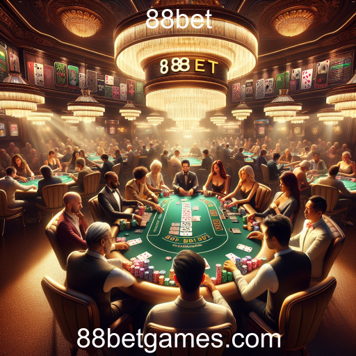 A Emoção do Texas Hold'em no 88bet